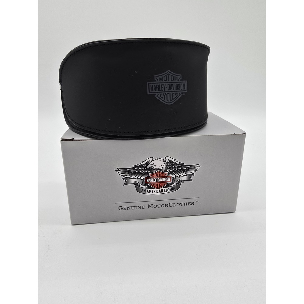 Harley-Davidson Black Goggle Sunglasses Case Genuine MotorClothes with Cloth Box